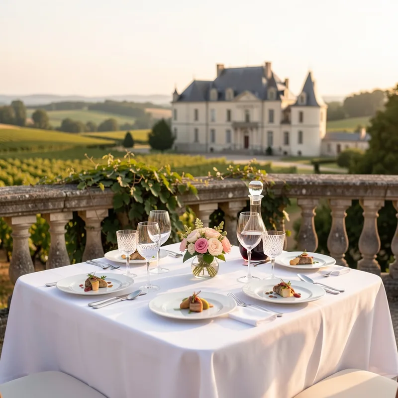 Restaurant gastronomique dans un château : guide pour bien choisir